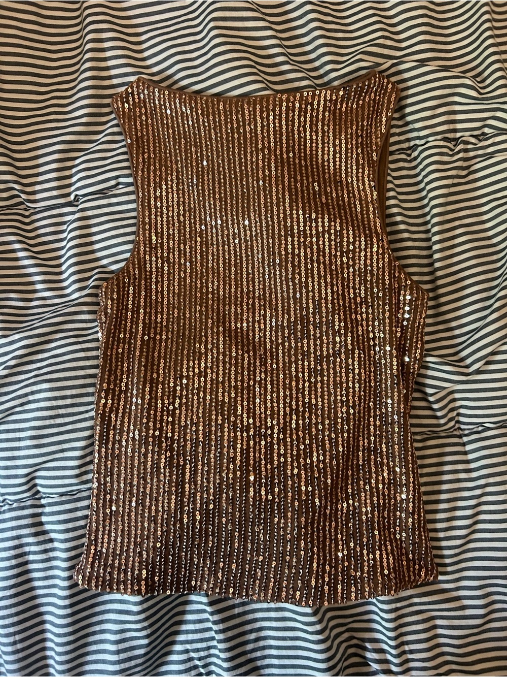 Superdown Metallic Top Size XXS